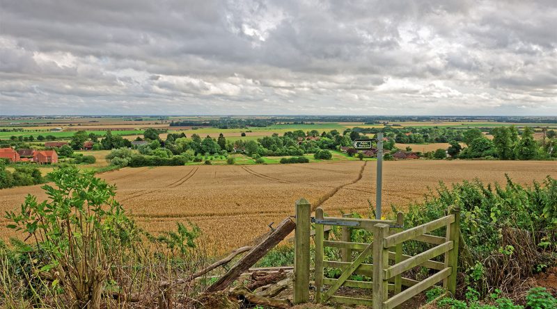 Lincolnshire and Fens countryside view to support water reservoirs article