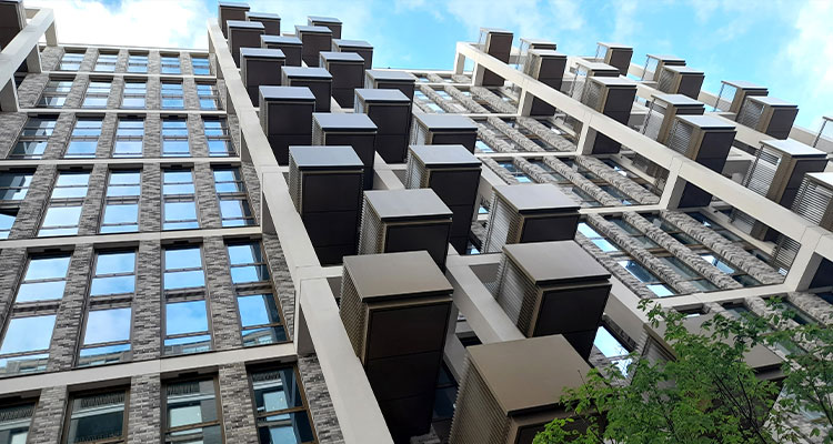 Grace House, an affordable housing development in St John's Wood, London