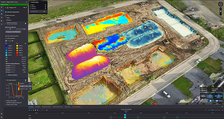 e Komatsu Smart Construction Dashboard, a digital twin solution for managing construction sites