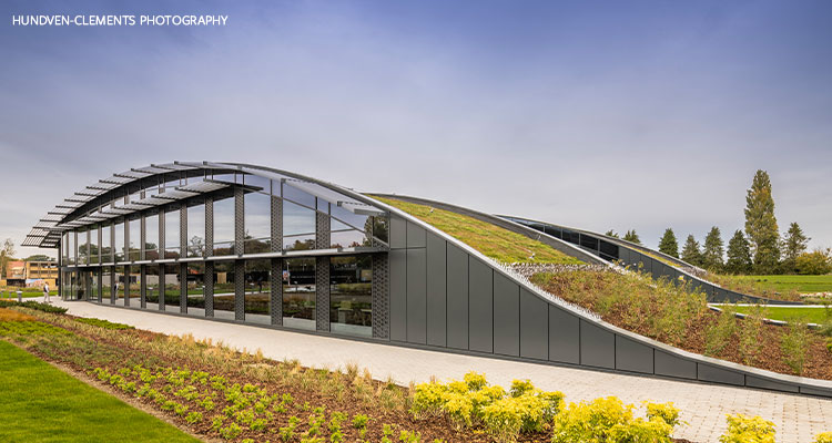 the CABI Headquarters building in Wallingford, England