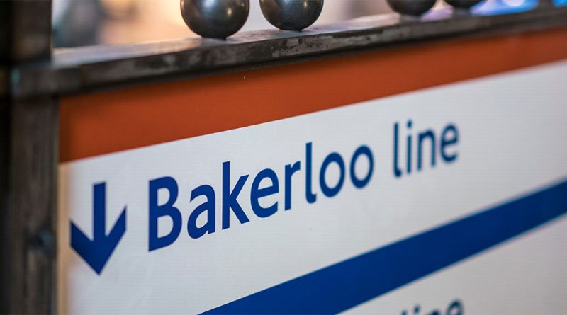 Bakerloo line Tube train approaching platform as TfL advances infrastructure and depot upgrade programme